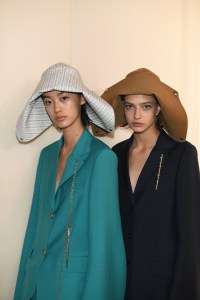 Backstage at Lanvin RTW Spring 2020
