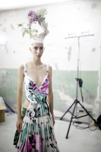Backstage at Marni RTW Spring 2020