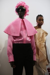 Backstage at Nina Ricci, RTW SS 2020 photographed in Paris on September 27 th, 2019.
