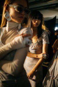 Backstage at Off-White RTW Spring 2020