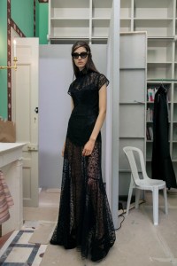 Backstage at Olivier Theyskens RTW Spring 2020