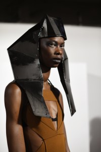 Backstage at Rick Owens RTW Spring 2020