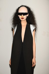 Backstage at Rick Owens RTW Spring 2020