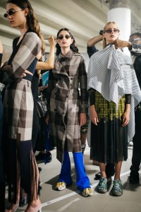Backstage at Rokh RTW Spring 2020