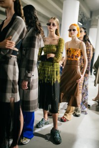 Backstage at Rokh RTW Spring 2020