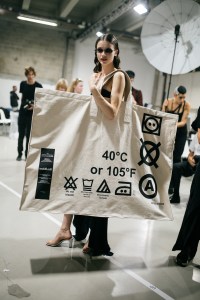Backstage at Rokh RTW Spring 2020