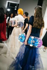Backstage at Rokh RTW Spring 2020