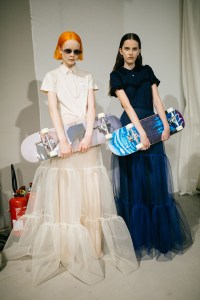 Backstage at Rokh RTW Spring 2020