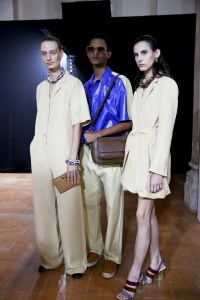 Backstage at Salvatore Ferragamo RTW Spring 2020