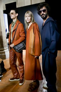 Backstage at Salvatore Ferragamo RTW Spring 2020