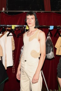 Backstage at Telfar RTW SS 2020, photographed in Paris on September 23, 2019.