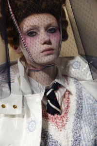 Backstage at Thom Browne RTW Spring 2020