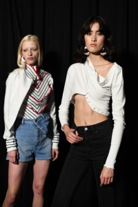 Backstage at Y/Project RTW Spring 2020