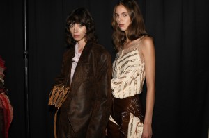 Backstage at Y/Project RTW Spring 2020