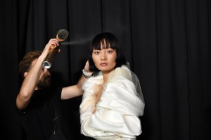Backstage at Y/Project RTW Spring 2020