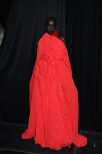 Backstage at Y/Project RTW Spring 2020