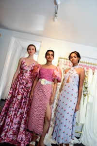 Backstage at Markarian RTW Spring 2020.
