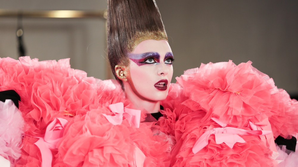 Backstage at Tomo Koizumi RTW Spring 2020