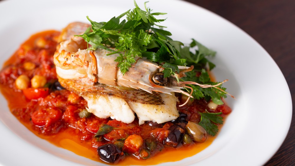 Baked Red Snapper Provençale