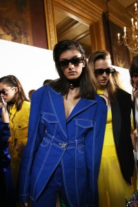 Backstage at Balmain RTW Spring 2020