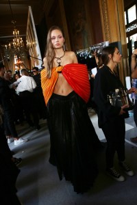 Backstage at Balmain RTW Spring 2020