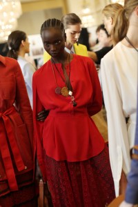 Backstage at Altuzarra RTW Spring 2020