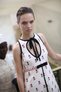 Backstage at Giambattista Valli RTW Spring 2020