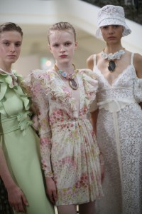Backstage at Giambattista Valli RTW Spring 2020