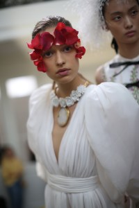 Backstage at Giambattista Valli RTW Spring 2020