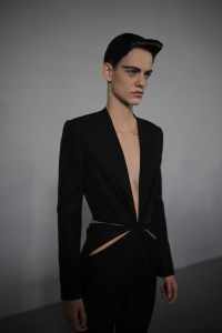 Backstage at Haider Ackermann RTW Spring 2020