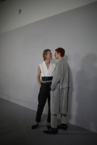 Backstage at Haider Ackermann RTW Spring 2020