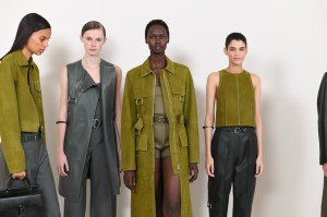 Backstage at Hermès RTW Spring 2020
