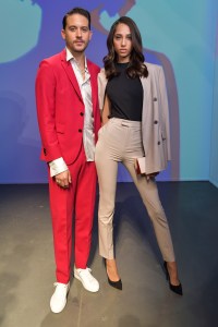 G-Eazy and Yasmin Wijnaldum in the front row