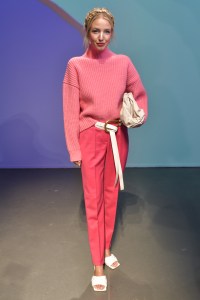 Leonie Hanne in the front row