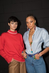 Backstage at Brandon Maxwell RTW Spring 2020