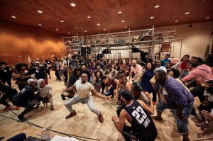 A rehearsal of Porgy & Bess at the Met Opera.