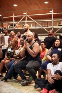 A rehearsal of Porgy & Bess at the Met Opera.