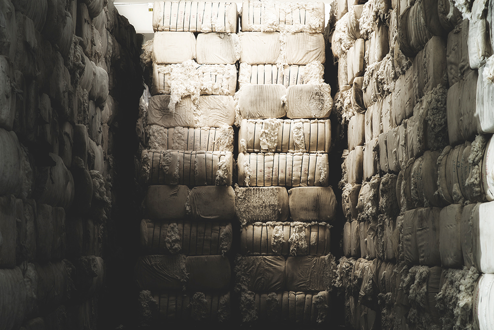 Candiani denim stacks
