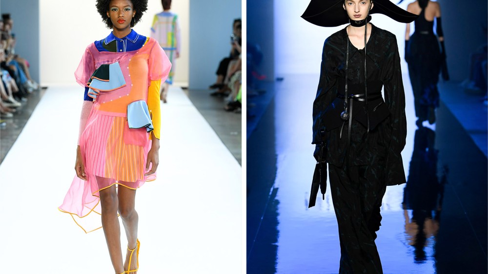 Looks by I-am-Chen, left, and Rizhuo.