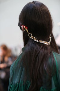Backstage at Sacai RTW Spring 2020
