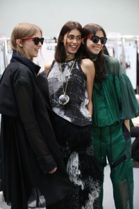 Backstage at Sacai RTW Spring 2020