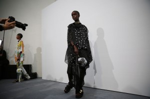 Backstage at Sacai RTW Spring 2020