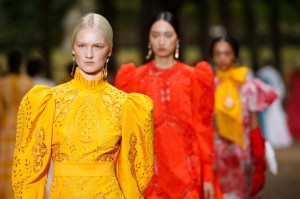 Details at Erdem RTW Spring 2020