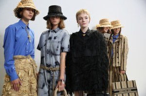 Backstage at Dior RTW Spring 2020