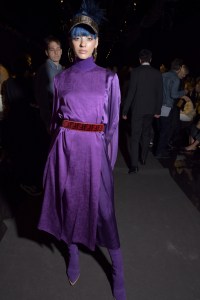 Sita Abellan in the front rowFendi show, Front Row, Spring Summer 2020, Milan Fashion Week, Italy - 19 Sep 2019