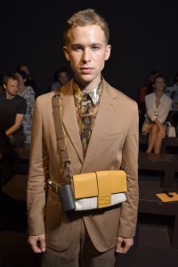 Tommy Dorfman in the front rowFendi show, Front Row, Spring Summer 2020, Milan Fashion Week, Italy - 19 Sep 2019