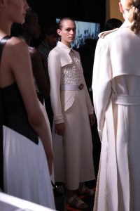 Backstage at Gabriela Hearst RTW Spring 2020