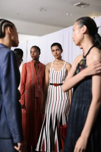 Backstage at Gabriela Hearst RTW Spring 2020