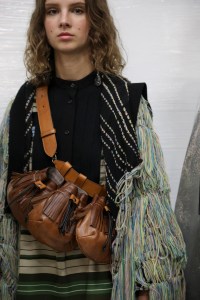 Backstage at JW Anderson Spring 2020
