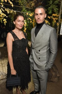 Laetitia Casta and Baptiste Giabiconi